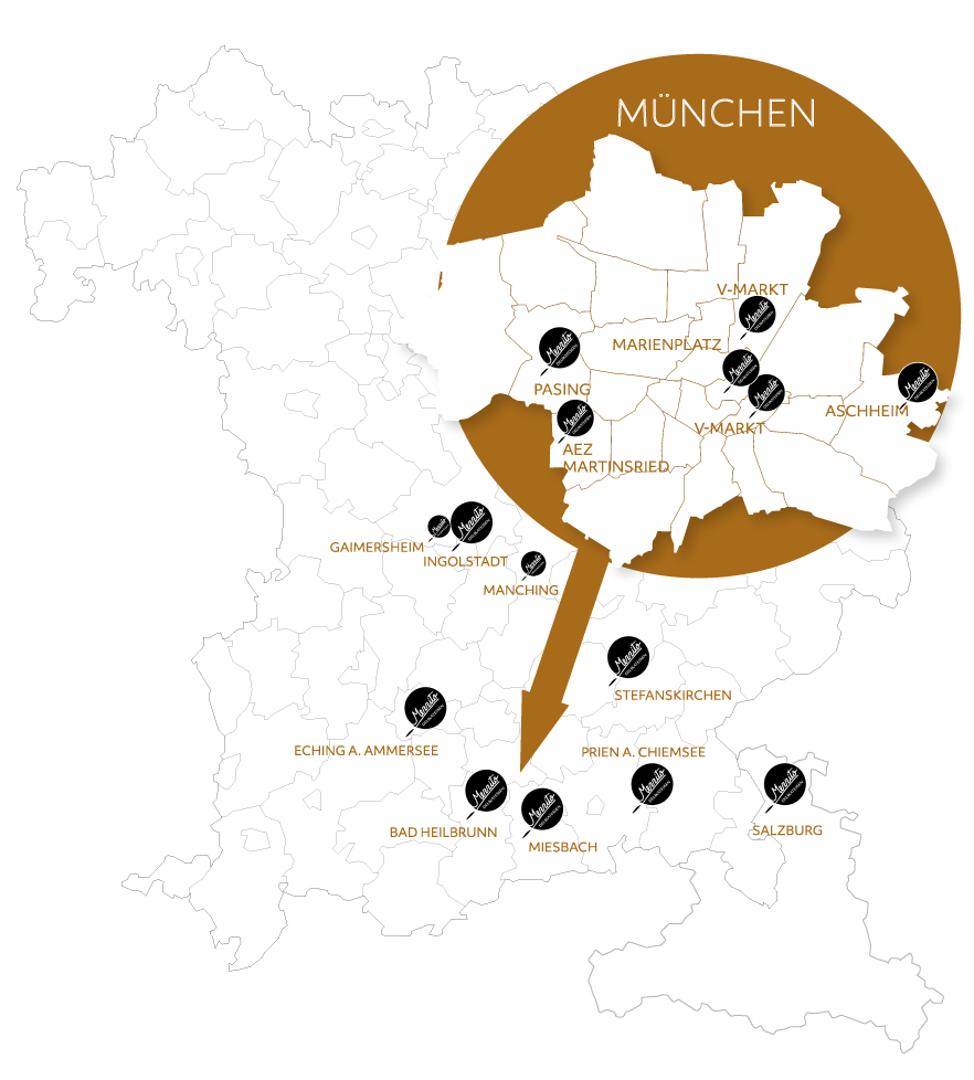 Bayern karte